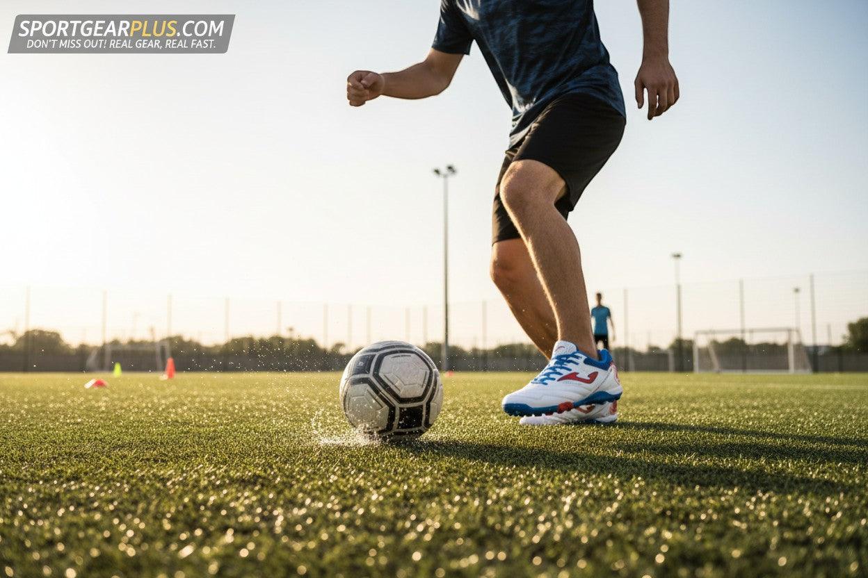 Joma Maxima turf soccer shoes for adults with superior traction and stylish design