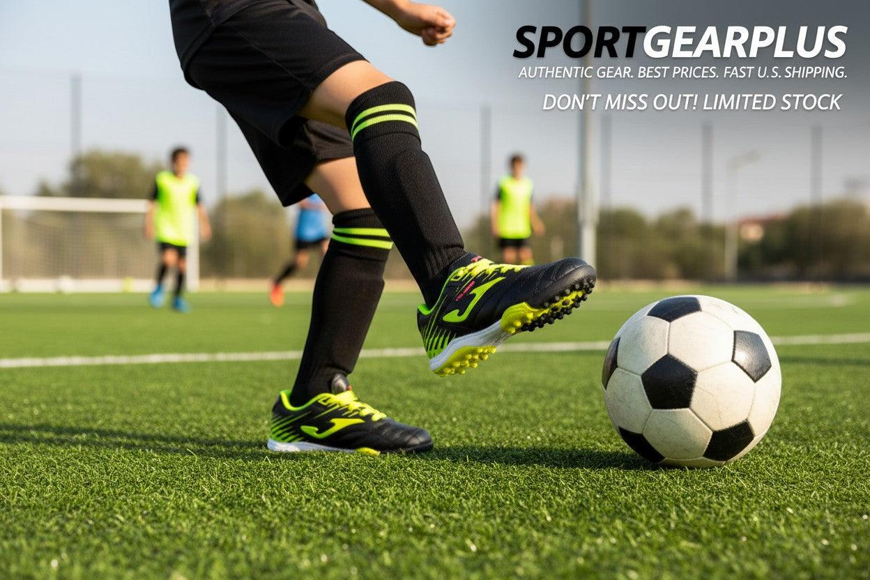 Joma Toledo Junior Kids Turf Soccer Shoes for children on artificial surfaces
