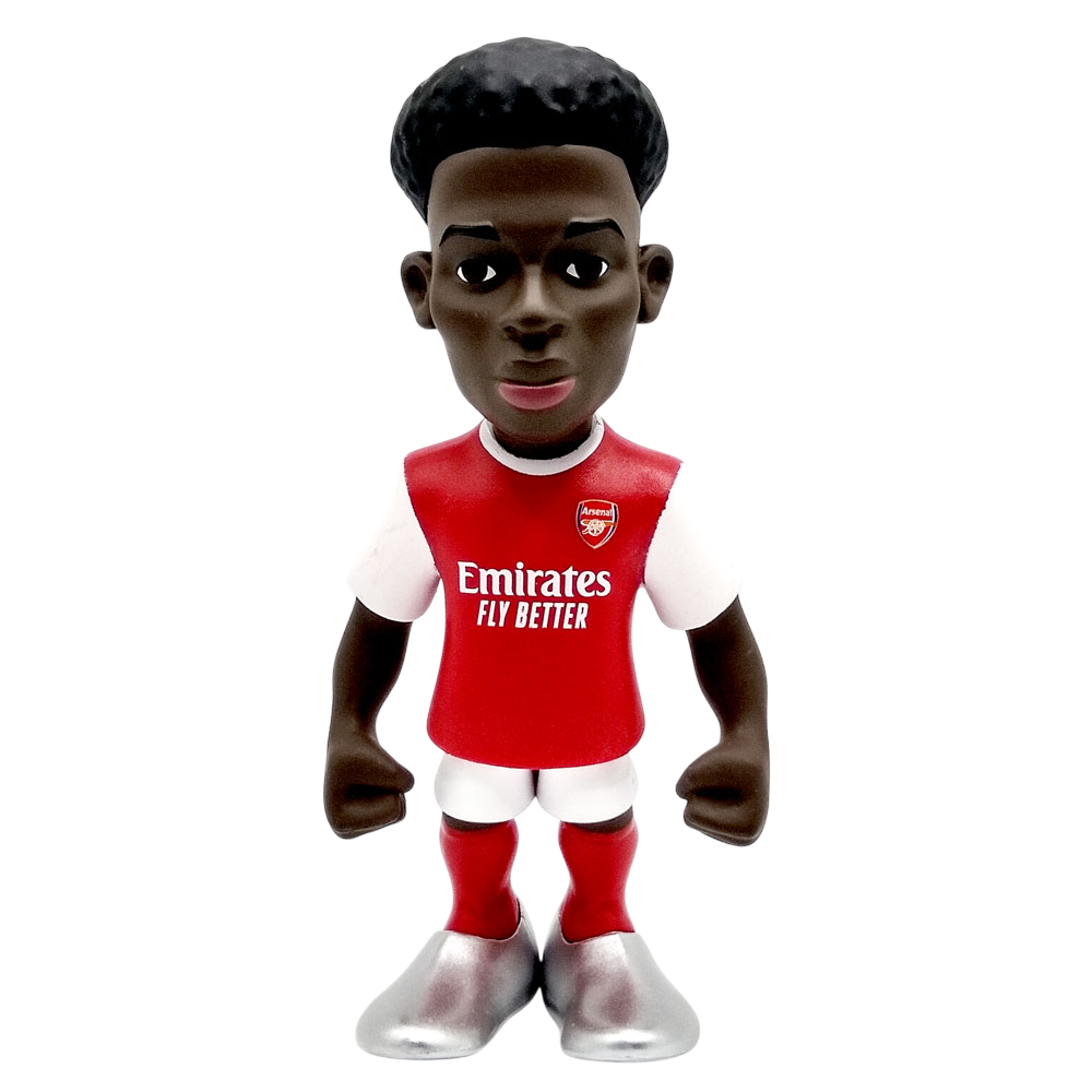 Minix Arsenal FC 12cm football star figurine in official red and white kit with Emirates Fly Better logo