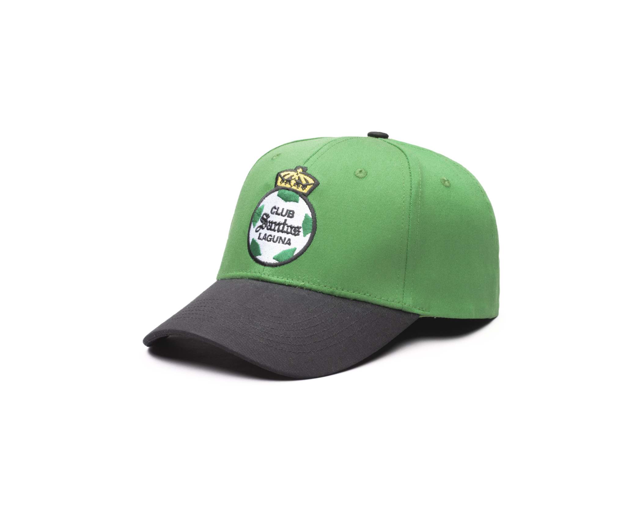 Fan Ink Officially Licensed 2-Tone Adjustable Football Hat with embroidered team logo and green-black design.