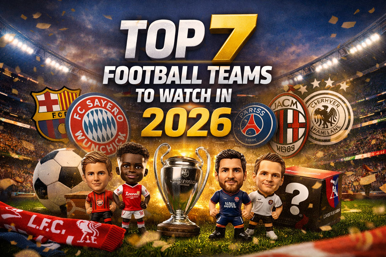 Top 7 Football Teams to Watch in 2026 (And the Collectibles That Match Their Story)