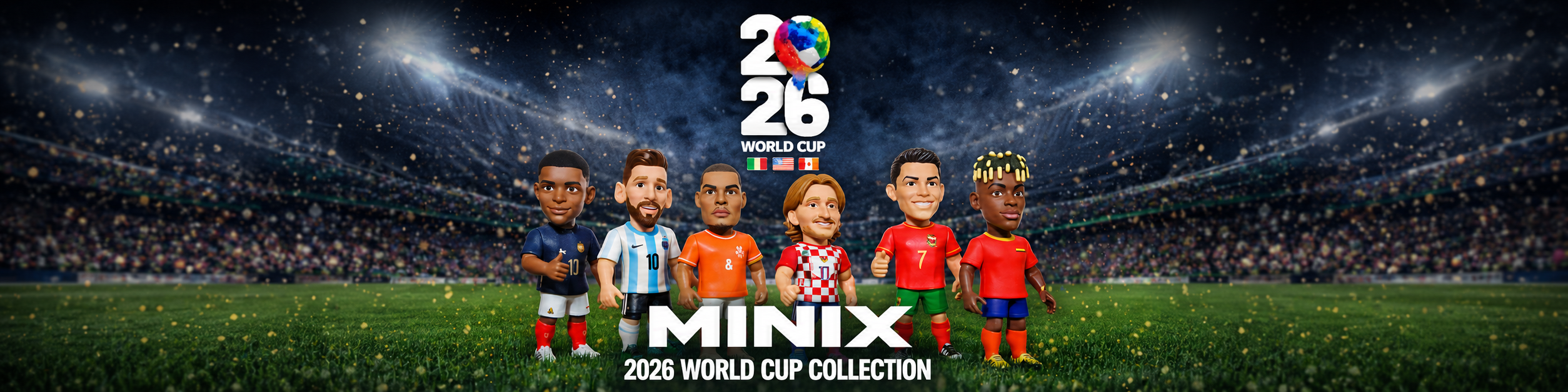サラー　MINIX Explore the Minix 2026 World Cup Collection Official Football