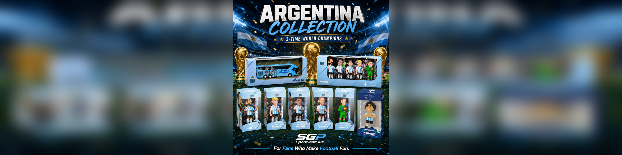 Argentina MINIX Figurines
