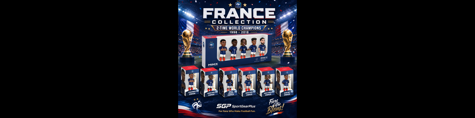France MINIX Figurines – Official FFF Collectibles | SportGearPlus