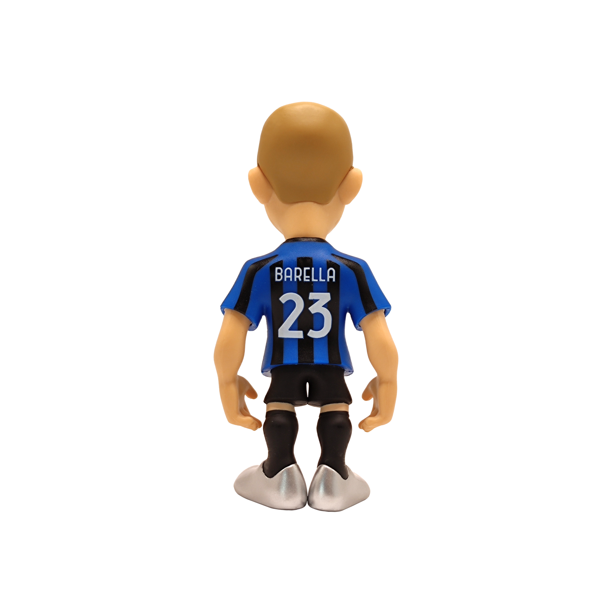 Minix Inter Milan 12cm collectible football figurine of player Barella in official team kit.