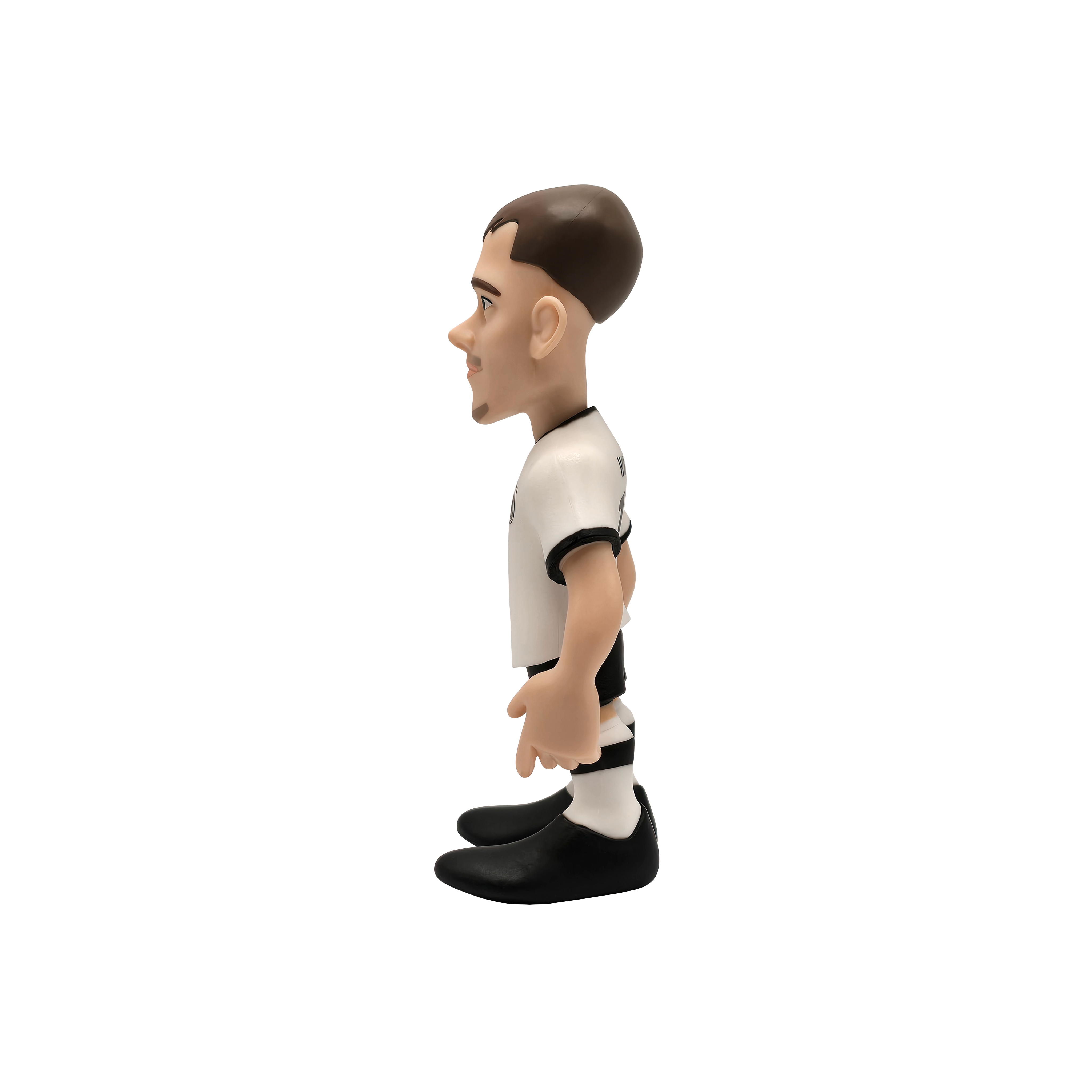 12cm Minix collectible figurine of Toni Kroos in Germany National Team kit side view