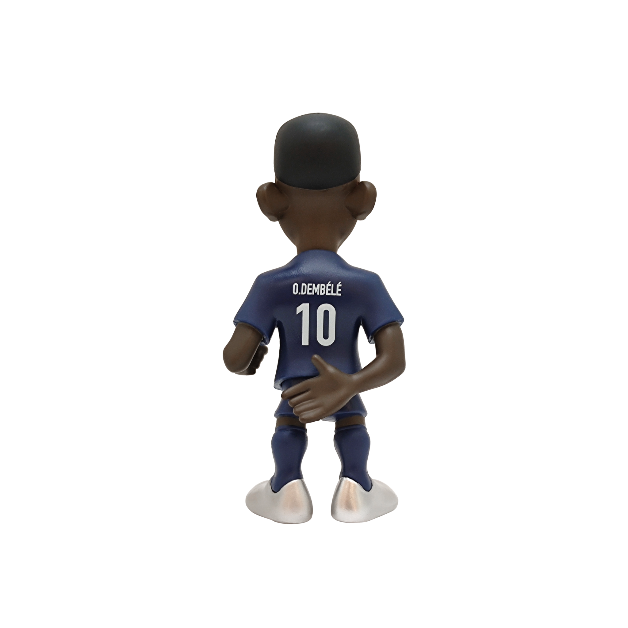 Minix Ousmane Dembélé PSG 12cm collectible figurine in blue jersey with number 10, official licensed product.