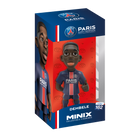 Minix Ousmane Dembélé PSG 12cm collectible figurine in official Paris Saint-Germain kit with display box