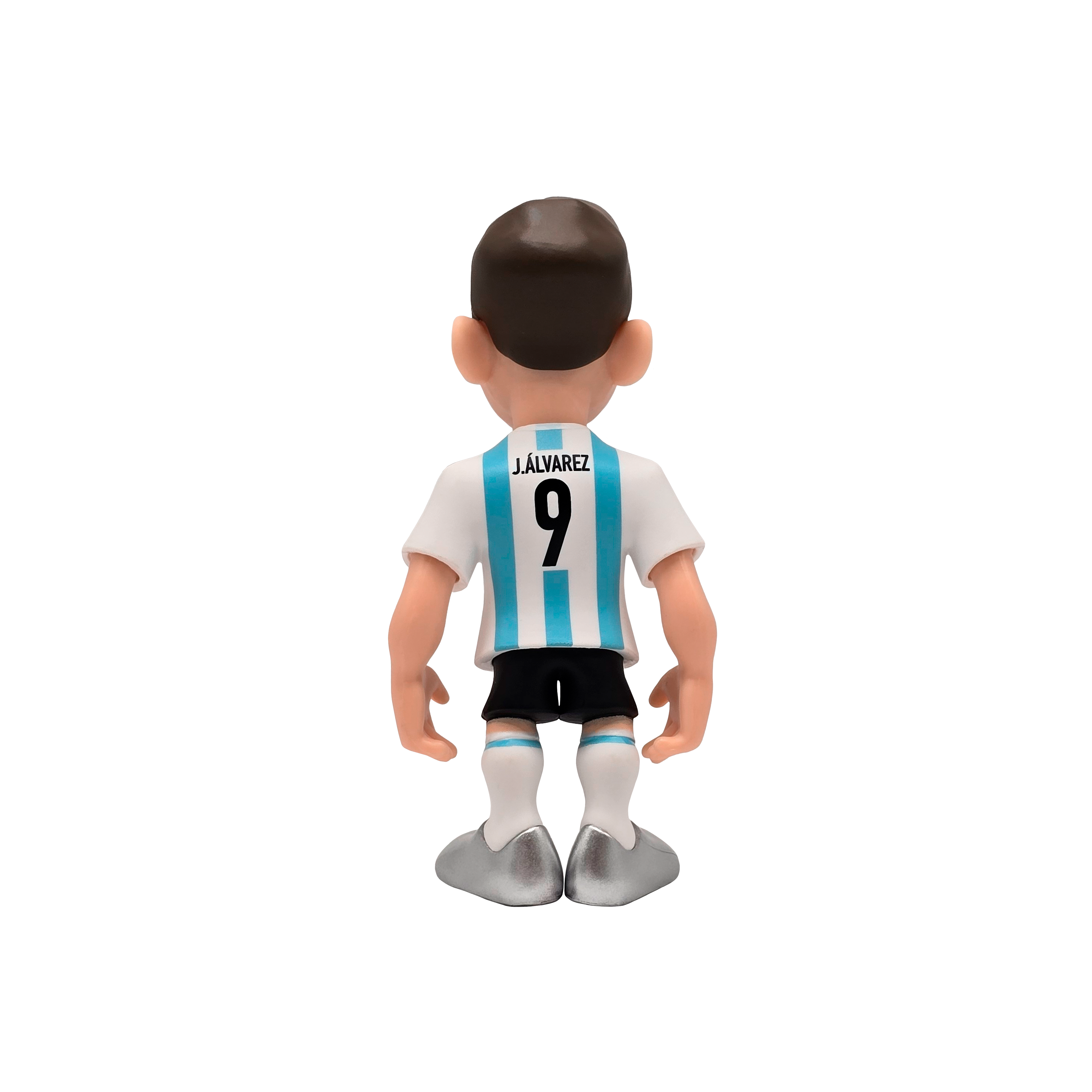 Minix Argentina National Team 12cm collectible figurine of football player J. Alvarez in official AFA licensed uniform
