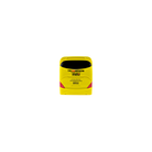 Club América Mini Team Bus, bright yellow miniature coach with black windows, pink accents and printed graphics.