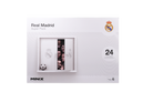 Minix Real Madrid Official Advent Calendar with 24 football-themed surprises to build a tabletop soccer game