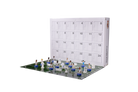 Real Madrid Official Advent Calendar with 24 doors and mini tabletop soccer game pieces