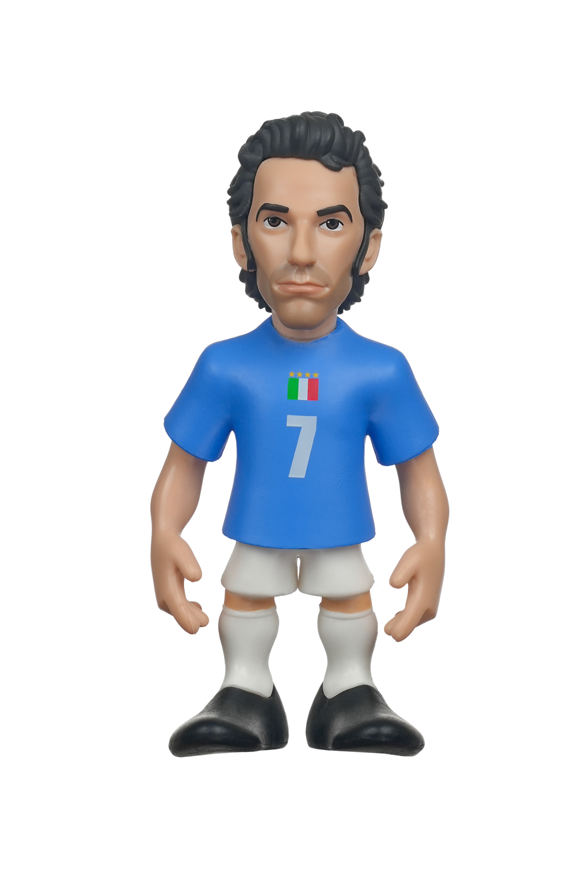 Alessandro Del Piero 12cm collectible figurine in Italy kit with detailed sculpt and official licensing