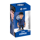 Minix Inter Milan officially licensed 12cm Bastoni collectible football player figurine in blue and black kit in display box