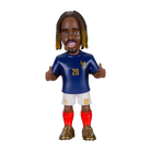 Minix Bradley Barcola collectible figurine in France national team kit, 12cm tall football star figure
