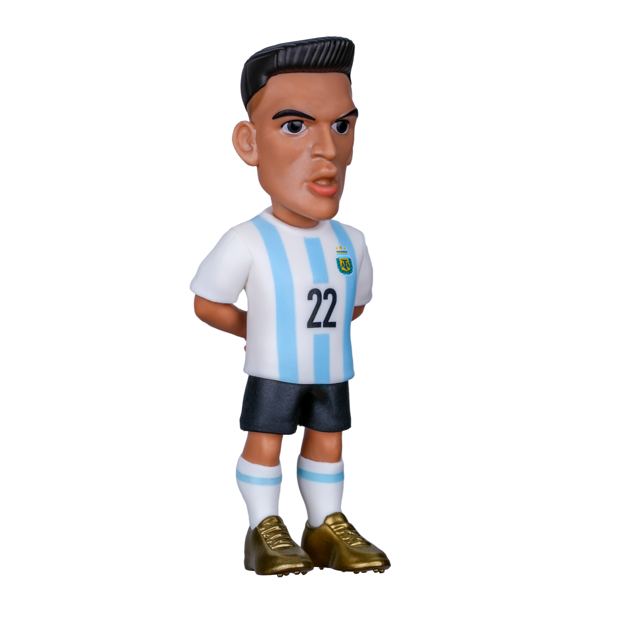 Minix Lautaro Martínez Argentina 12cm collectible figurine in national team kit with sharp detail
