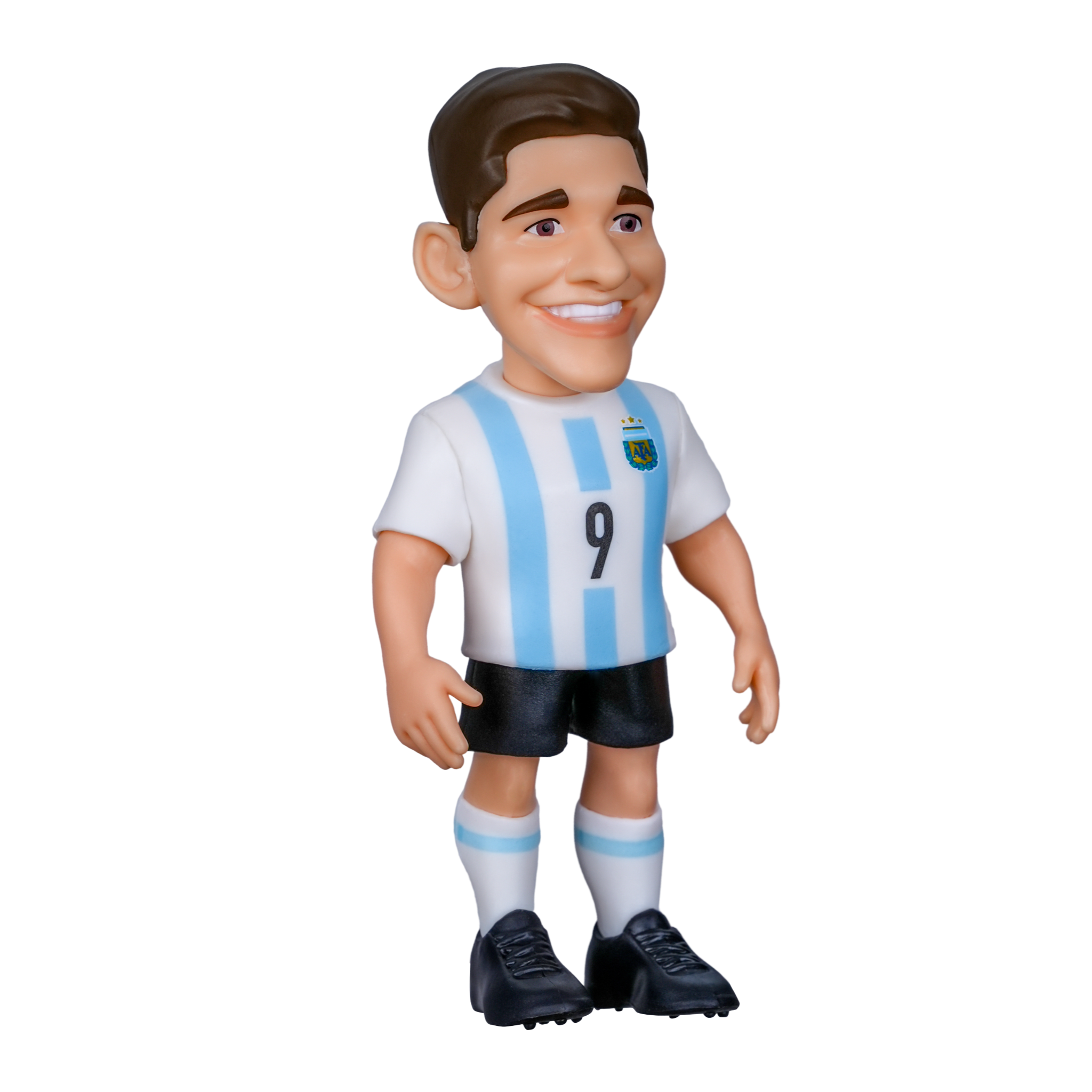 Minix Argentina National Team 5-pack football figurines featuring Messi and Martínez in official kits