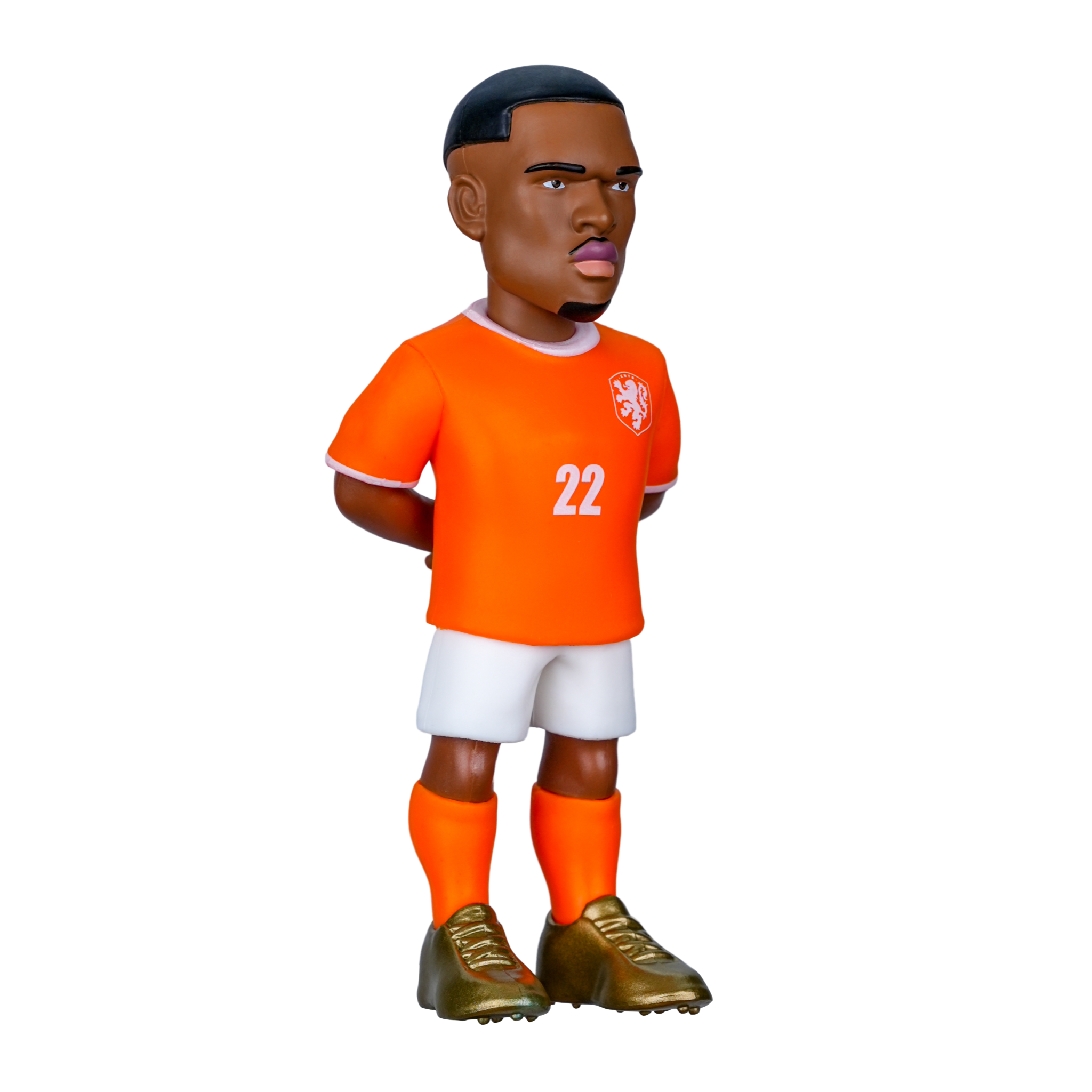 Minix Netherlands National Team 5-pack collectible football figures including Van Dijk, De Jong, Gakpo, Dumfries, Memphis in official kits