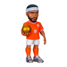 Minix Netherlands National Team 5-pack collectible football figurines including Van Dijk, De Jong, Gakpo, Dumfries, and Memphis in official kits