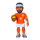 Minix Memphis Depay Netherlands football figurine 12cm collectible detailed kit design