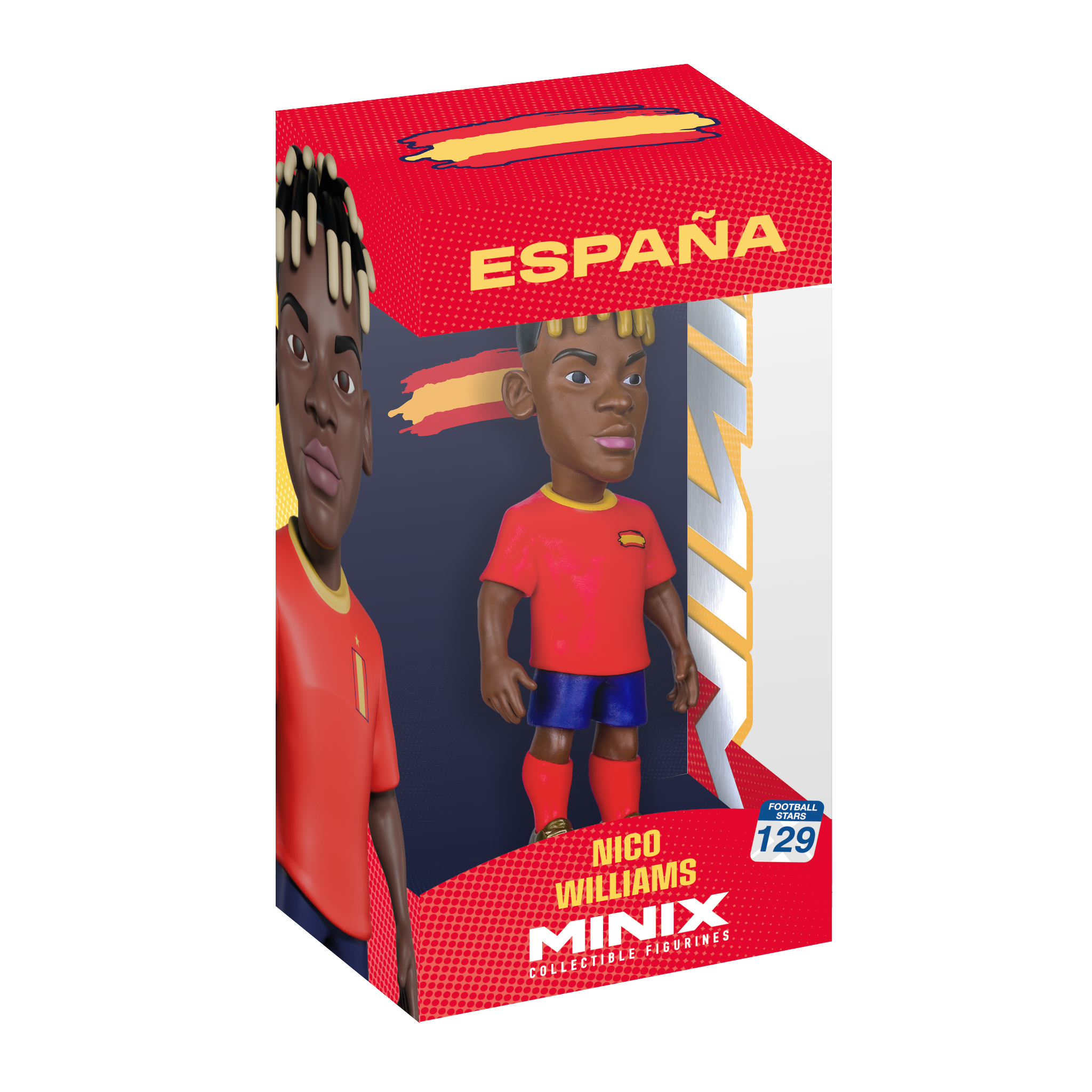 Minix Nico Williams 12cm Spain National Team football figurine collectible