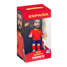 Minix Marc Cucurella collectible figurine in Spain football kit, 12cm tall official football star figure