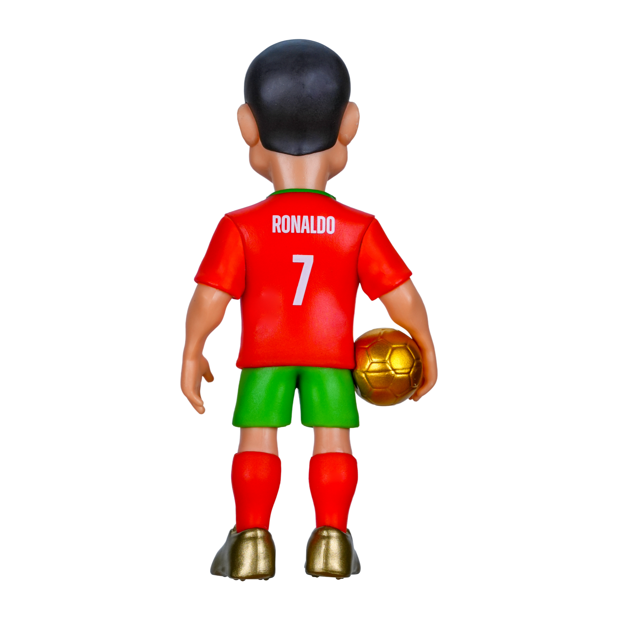 Minix Cristiano Ronaldo 12cm collectible figurine in Portugal national team kit with detailed sculpt and stable base