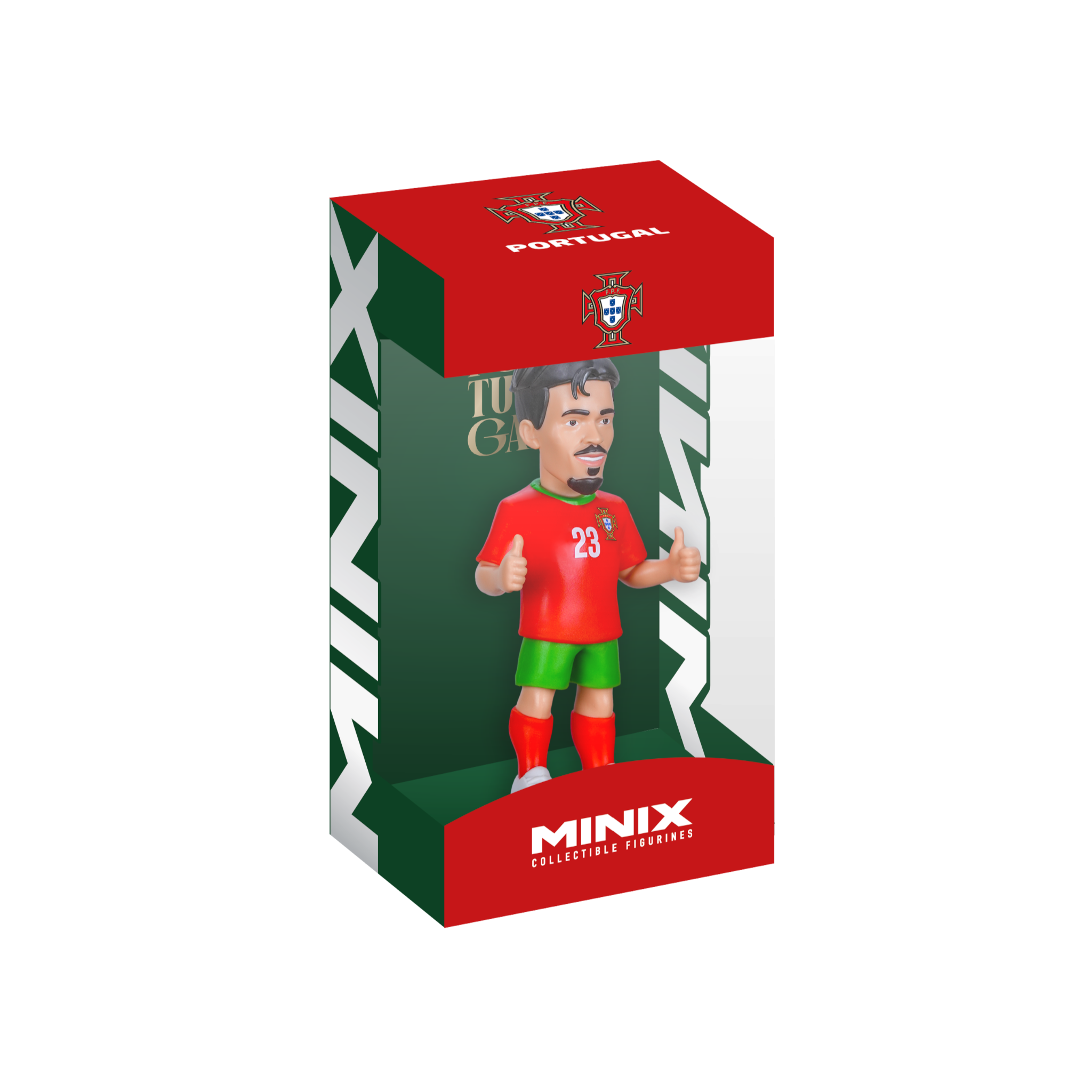 Minix Vitinha Portugal 12cm collectible football figurine in official kit