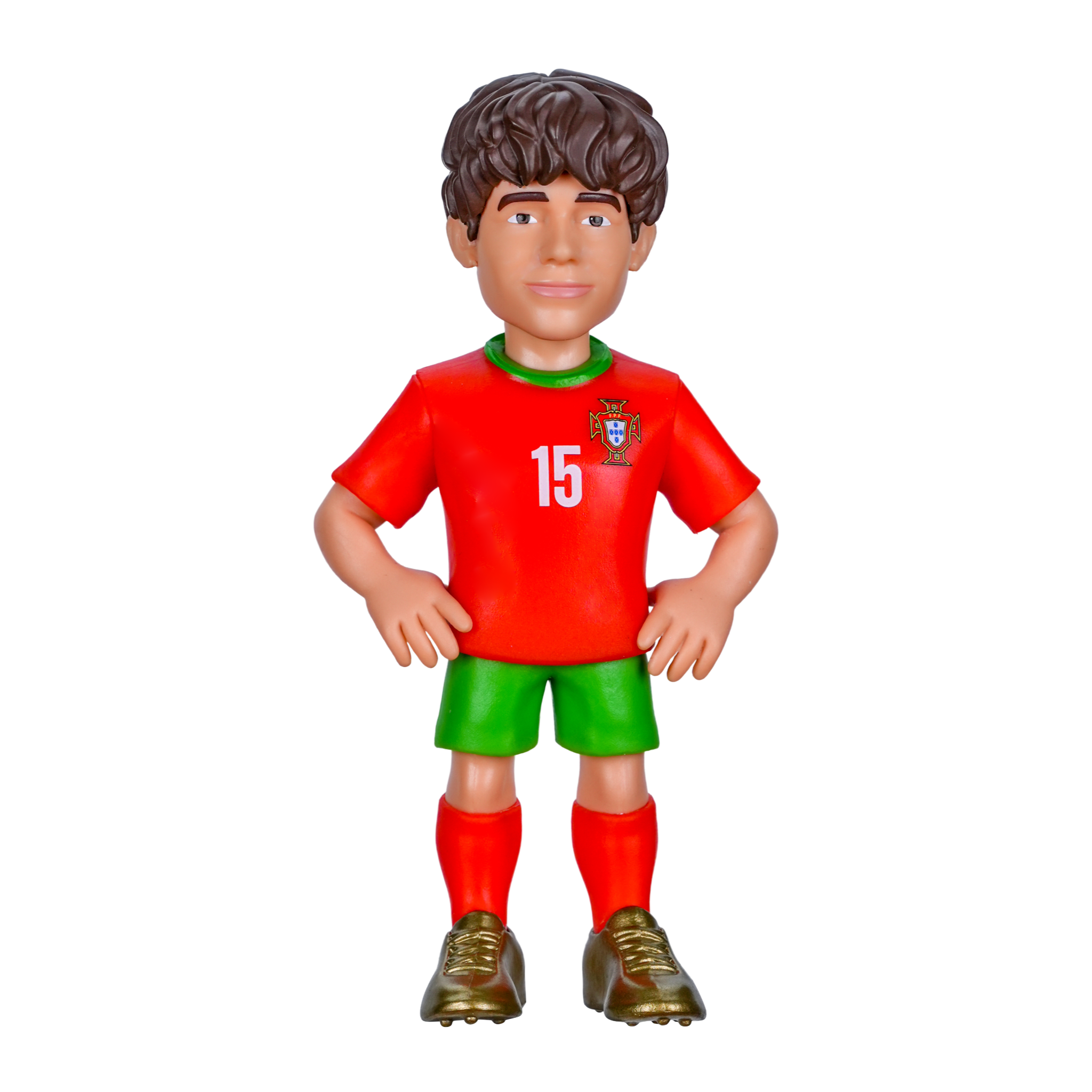 Minix João Neves 12cm Portugal football figurine in official team kit collectible