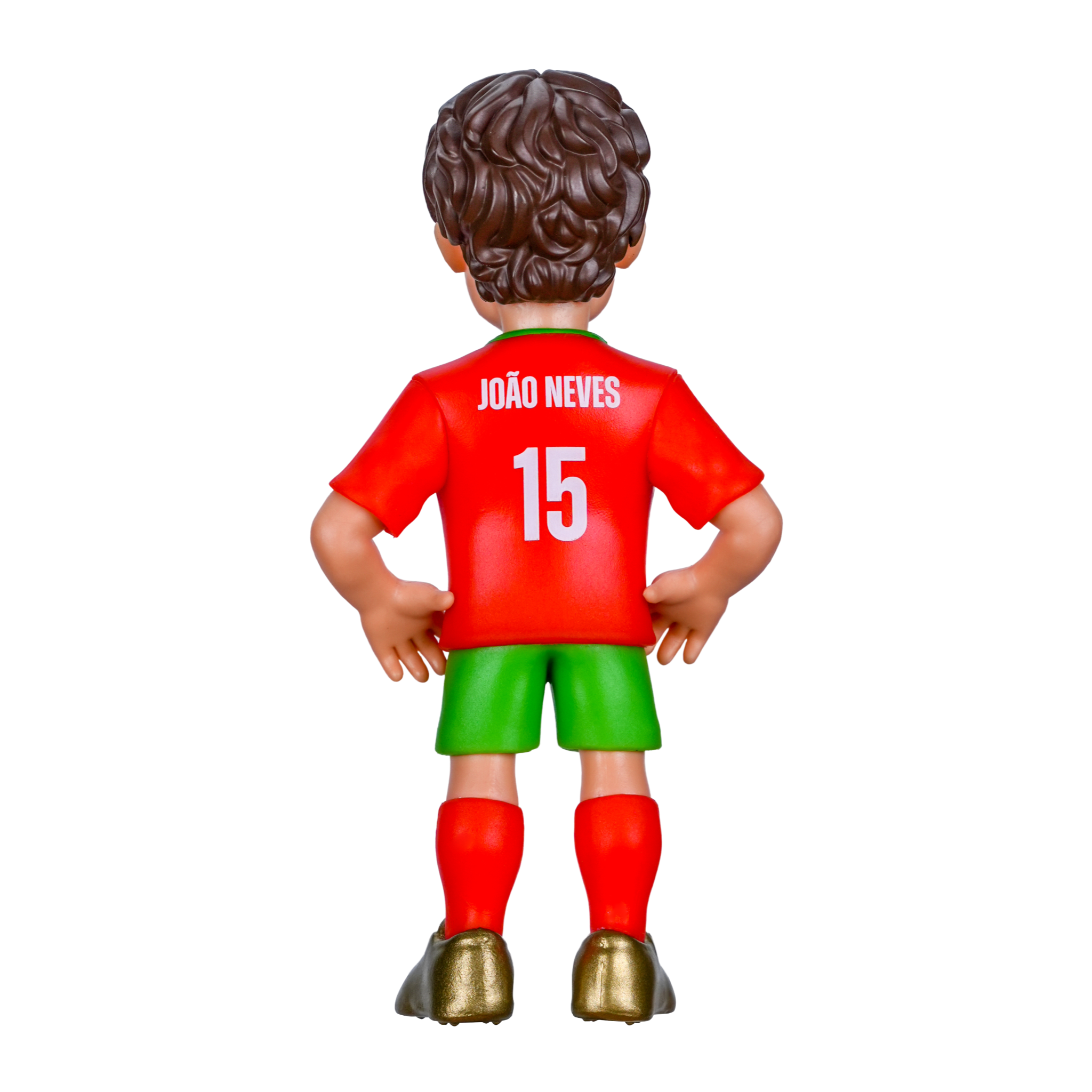 Minix João Neves 12cm Portugal football figurine collectible in official team kit