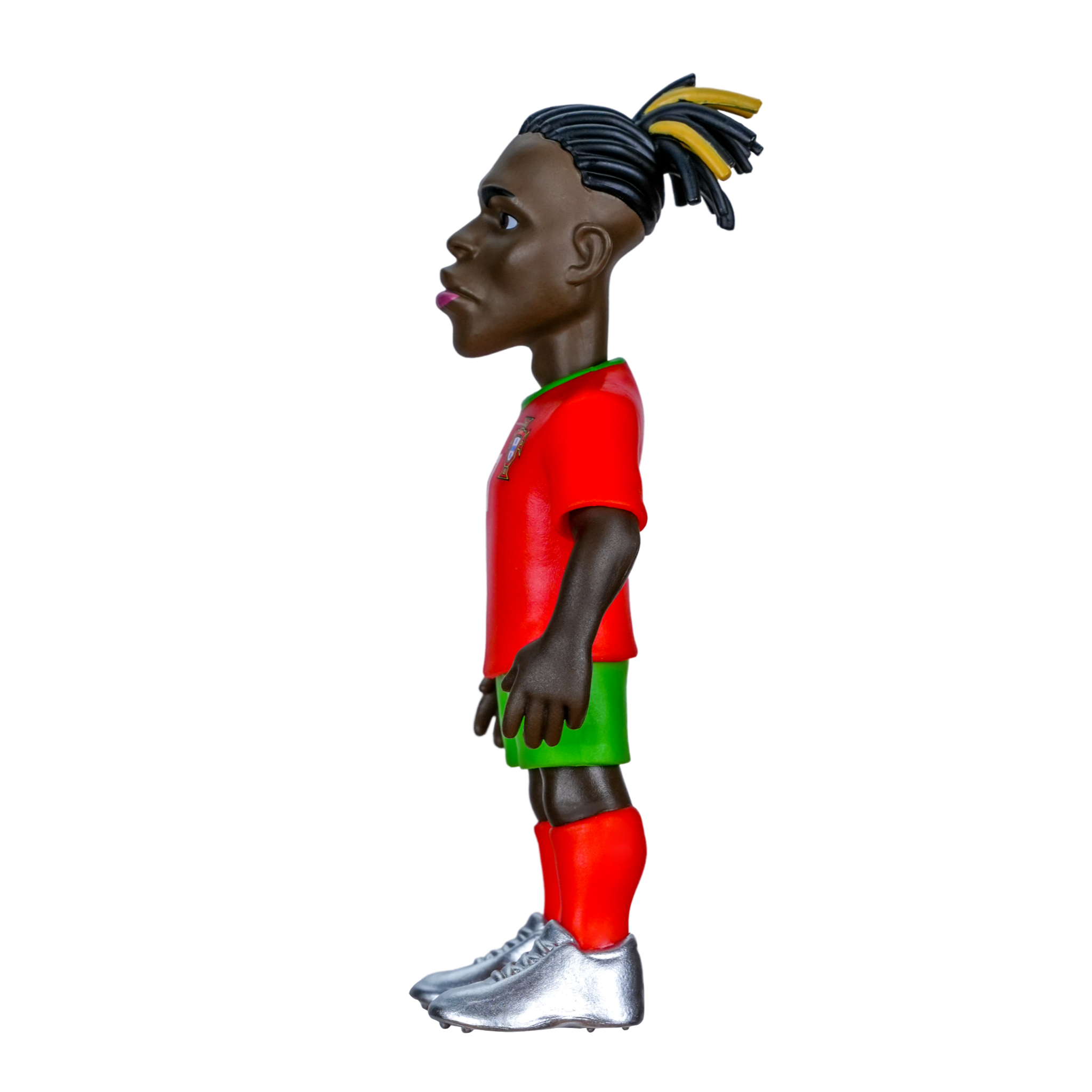 Minix Rafael Leão 12cm Portugal football team collectible figurine in dynamic pose