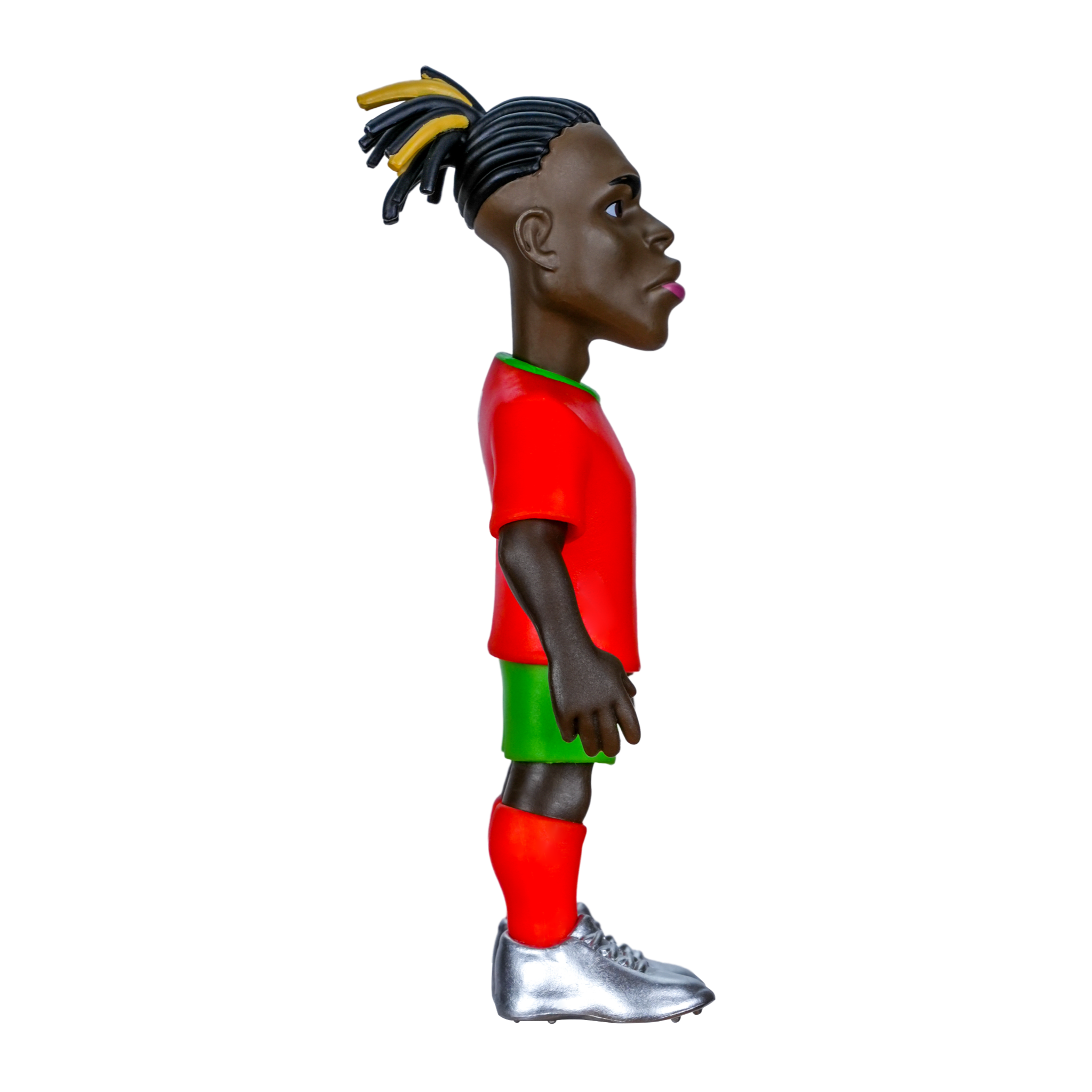 Minix Rafael Leão 12cm Portugal football figurine in dynamic pose with detailed kit and stable base