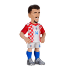 Minix Croatia National Team 5-pack football figurines including Modrić, Brozović, Gvardiol, Kramarić, and Livaković in 7cm design