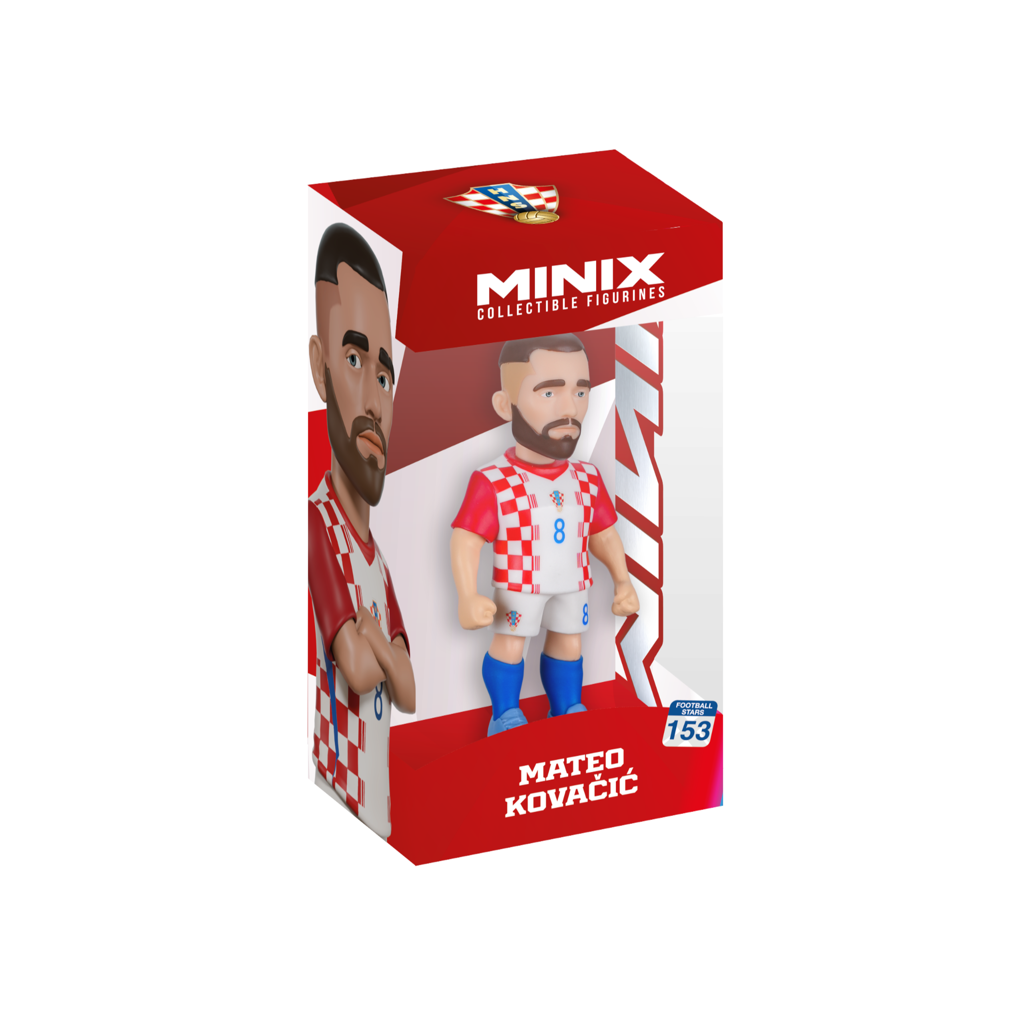 Minix Mateo Kovačić 12cm Croatia national team collectible figurine in official kit