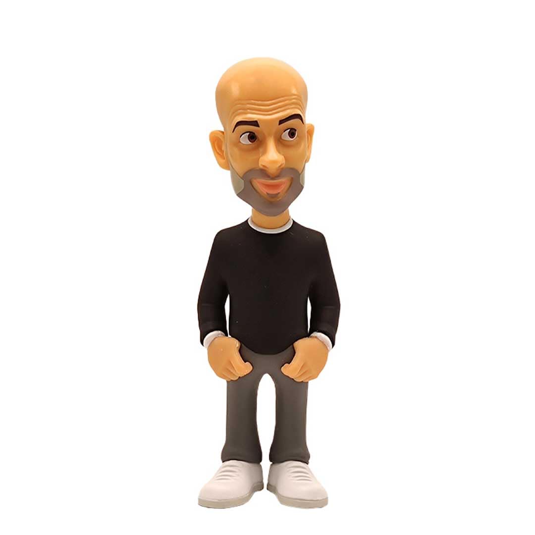 MINIX Football Stars Pep Guardiola collectible figurine 12cm detailed blue vinyl figure