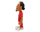 MINIX collectible figurine of Virgil Van Dijk in Liverpool FC red kit, 12 cm tall soccer collectible gift