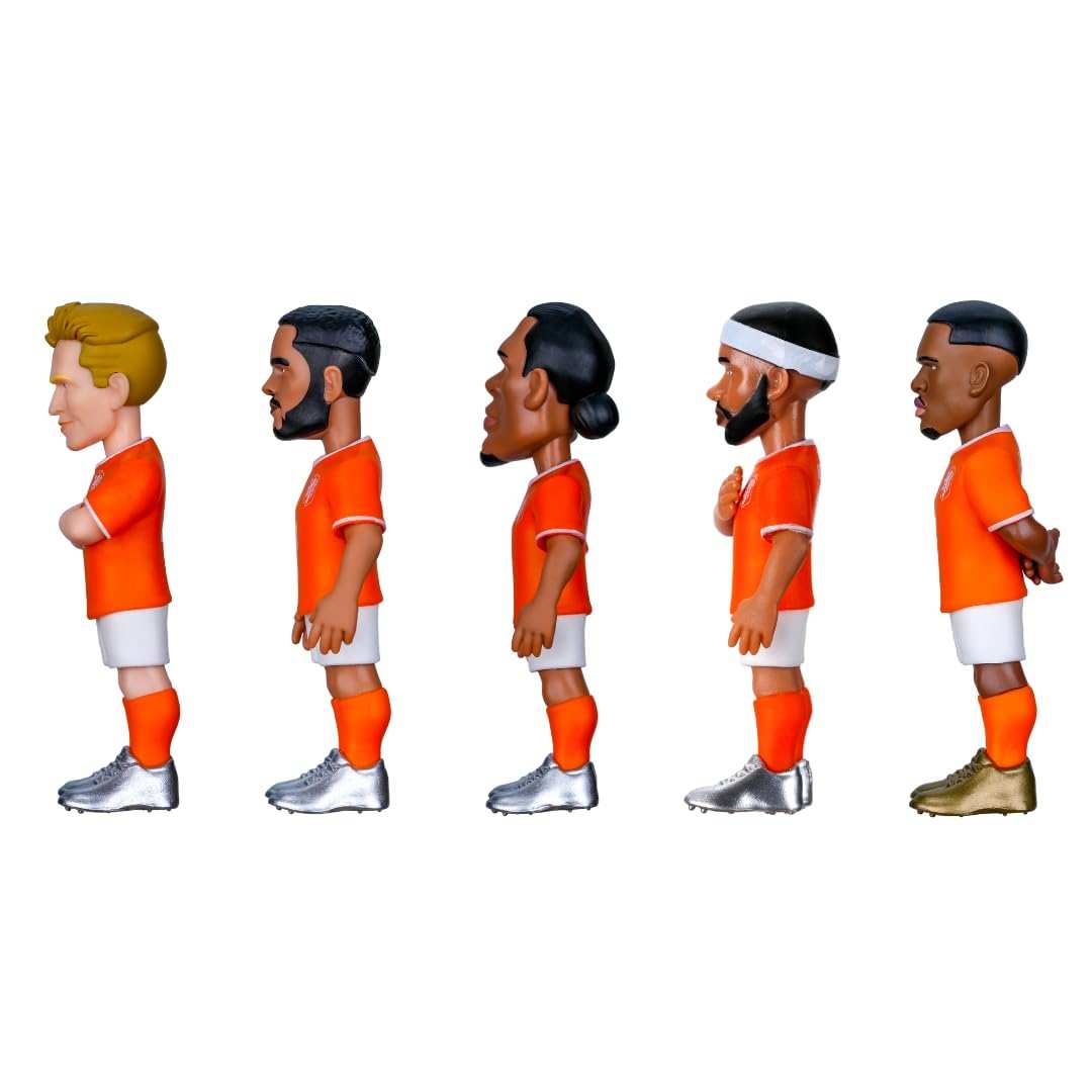 Minix Netherlands National Team 5-pack collectible soccer figurines in official kits with detailed player likenesses