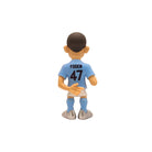 MINIX Phil Foden collectible figurine in Manchester City blue kit, 12 cm tall, official merchandise