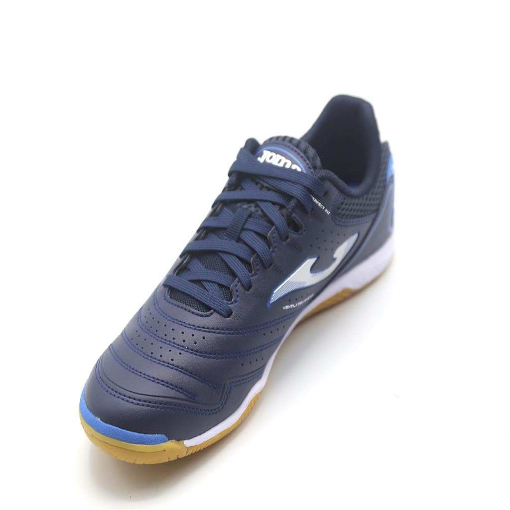 Joma Maxima white unisex futsal boot with synthetic upper and rubber sole