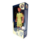 Sockers Officially Licensed 30cm tall realistic Gabriel Jesus soccer figurine with personalized team ball and fabric kit
