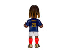 Minix France collectible figurine of Bradley Barcola in official national team kit, 12cm tall detailed soccer figure