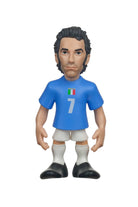 MINIX collectible figurine of Alessandro Del Piero in Juventus black-and-white kit, 12 cm PVC display model