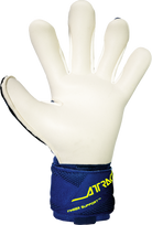 Reusch Attrakt Duo goalkeeper gloves with grip duo latex and finger support for superior control and protection