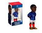Minix Ousmane Dembélé collectible figurine in official France kit, 12cm tall, multicolored, detailed and display-ready