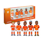 Minix Netherlands National Team 5-pack figurines featuring Van Dijk, Depay, De Jong, Gakpo, and Dumfries in official kits