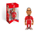 MINIX collectible figurine of Virgil Van Dijk in Liverpool FC red kit, 12 cm tall soccer collectible gift