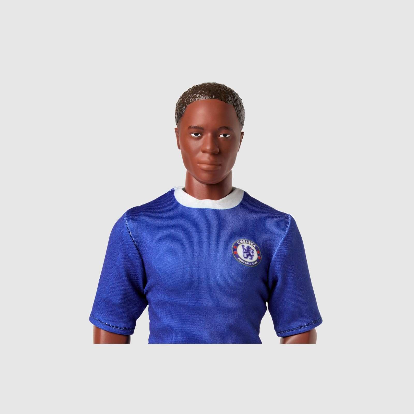 Sockers officially licensed 30cm Raheem Sterling figurine in blue football kit with personalized match ball