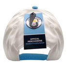 Fan Ink Limited adjustable Manchester City unisex soccer hat with embroidered crest and two-tone design