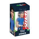 MINIX collectible figurine of Paolo Rossi in Italy national team blue kit, 12cm detailed football star model