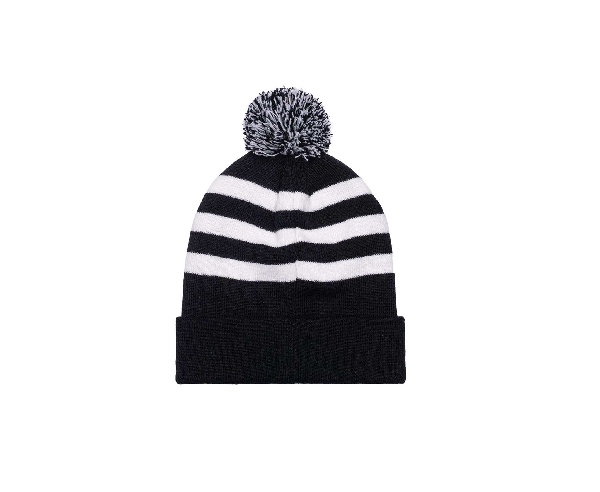 Multicoloured Fan Ink Juventus Beanie with embroidered crest for official football fan apparel